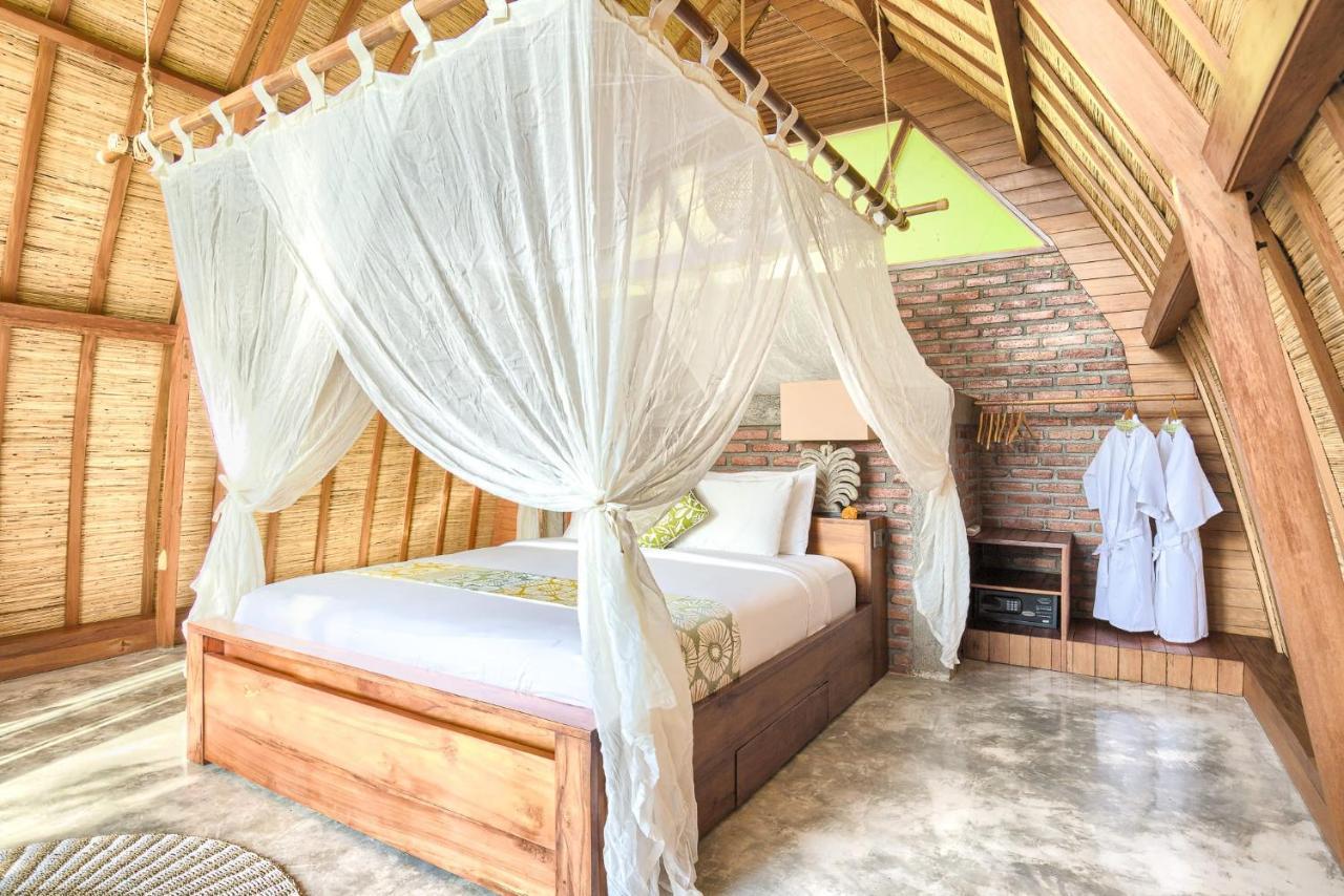 Romantic Barn With Mt. Agung Views Сидемен Экстерьер фото